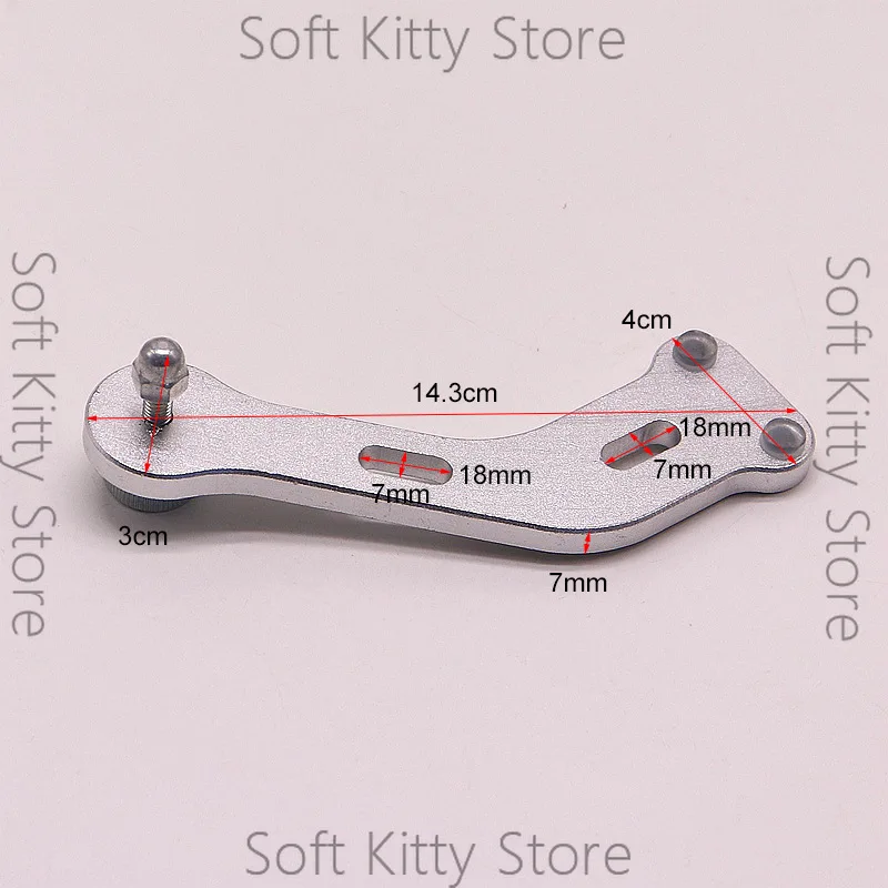 Silver pedal accessories, alloy double pedal accessories, single pedal accessories