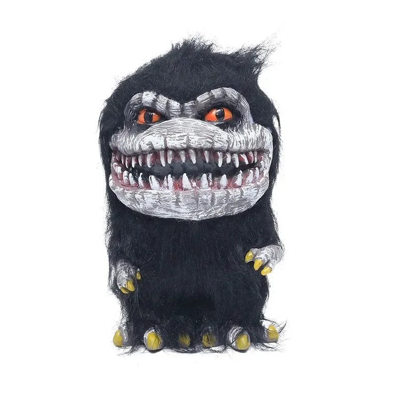 Halloween Stuffed Critters Plush Doll Creepy Prop Goth Plushie Cute Creative Animal Toys Figure Ornament Gifts