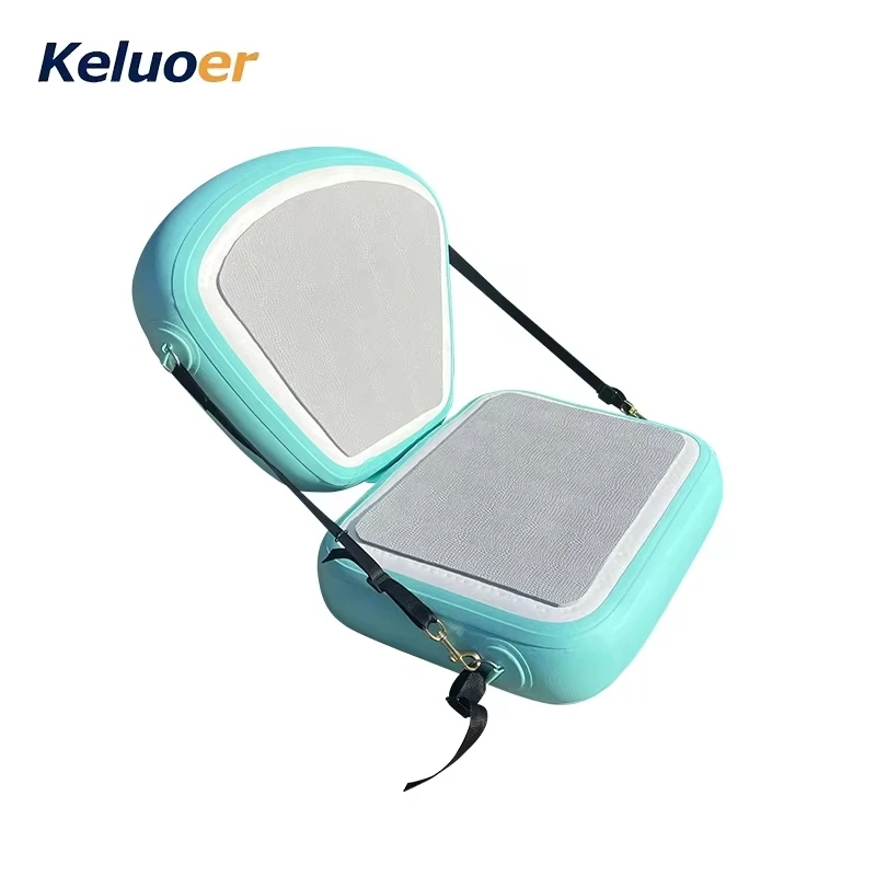 PVC Surf Paddleboard Inflatable Seat Kayak Adjustable Seat Canoe Waterproof Backrest