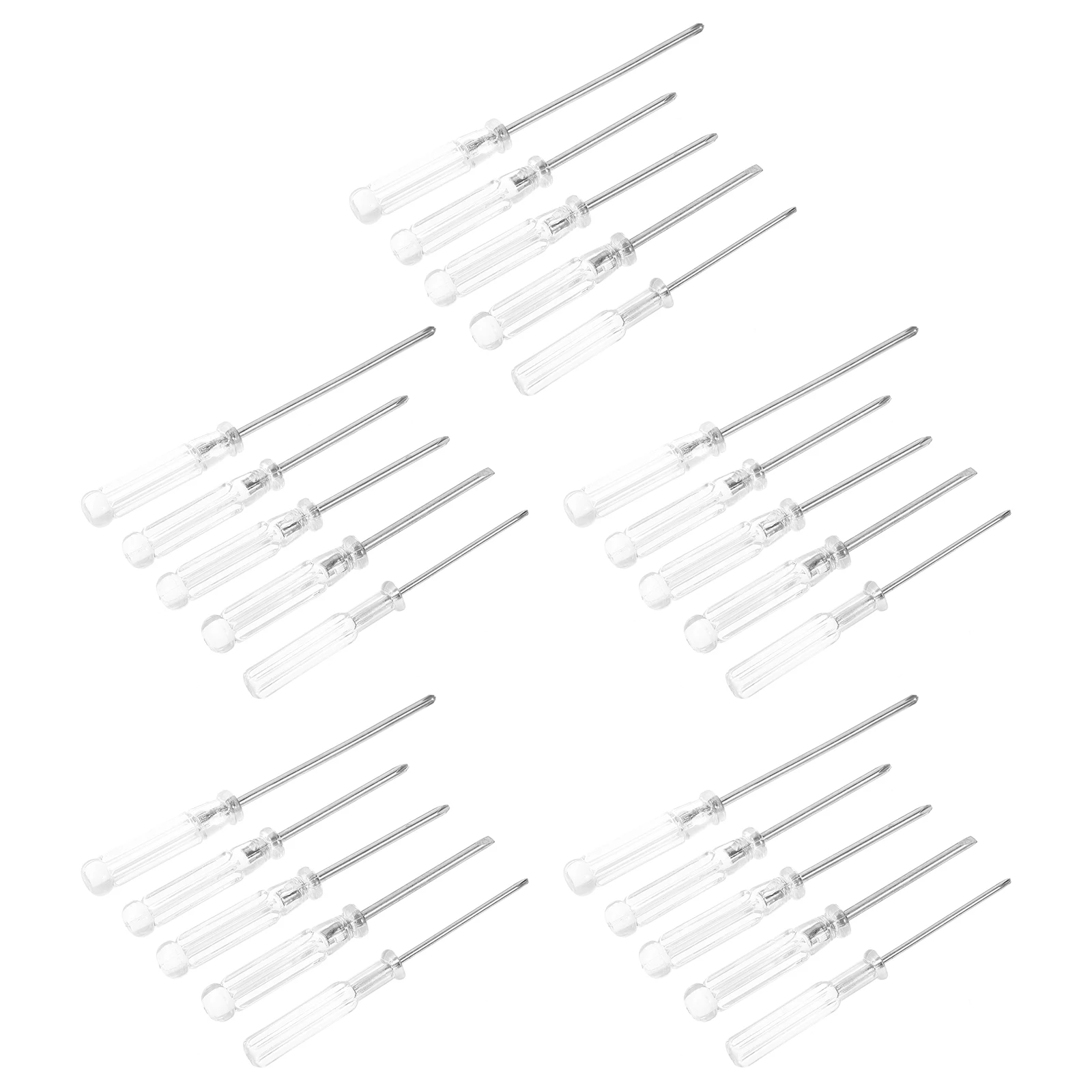 

25Pcs Mini Crystal Screwdriver Set Portable Pocket Screwdrivers Multi-Purpose Hand Tools Small Electronics Repair Kit