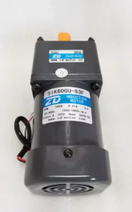 5IK60GU-S3F 5GU3KB Motor reducer GEAR HEAD  Three phase 220V 380V