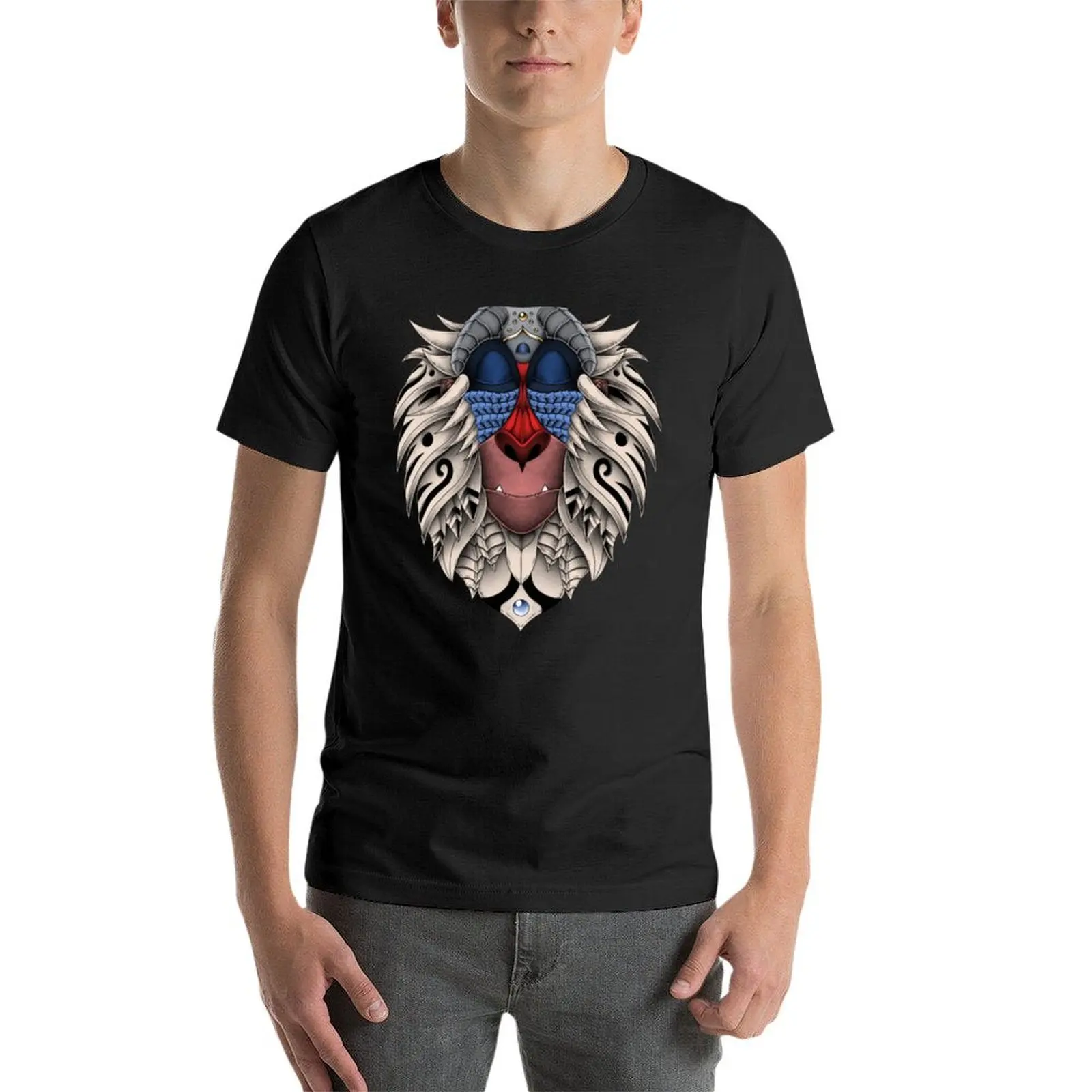 Ornate Rafiki Vol. 2 Colored T-Shirt graphics customs new edition men graphic t shirts image 4