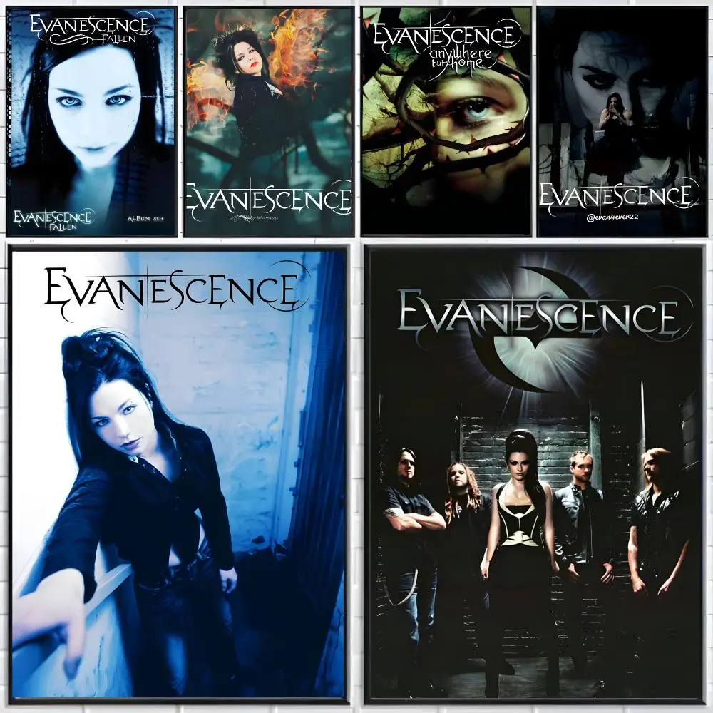 rock goth E-Evanescence Poster Distinct Home Decor Concepts Chic Indoor Art Pieces