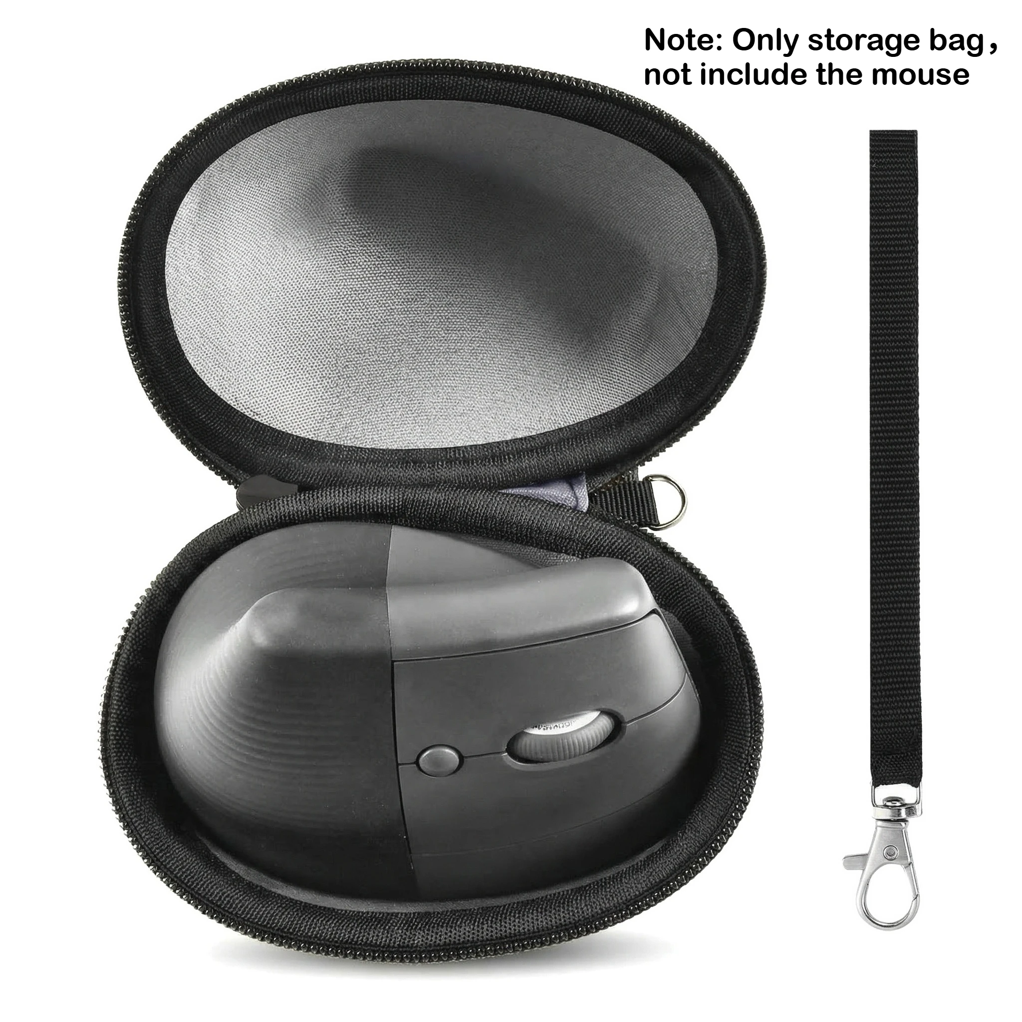 Storage Bag for Logitech Lift Vertical Ergonomic Mouse, Travel Carrying Holder Storage Box for Logi Wireless Mouse (Bag Only)