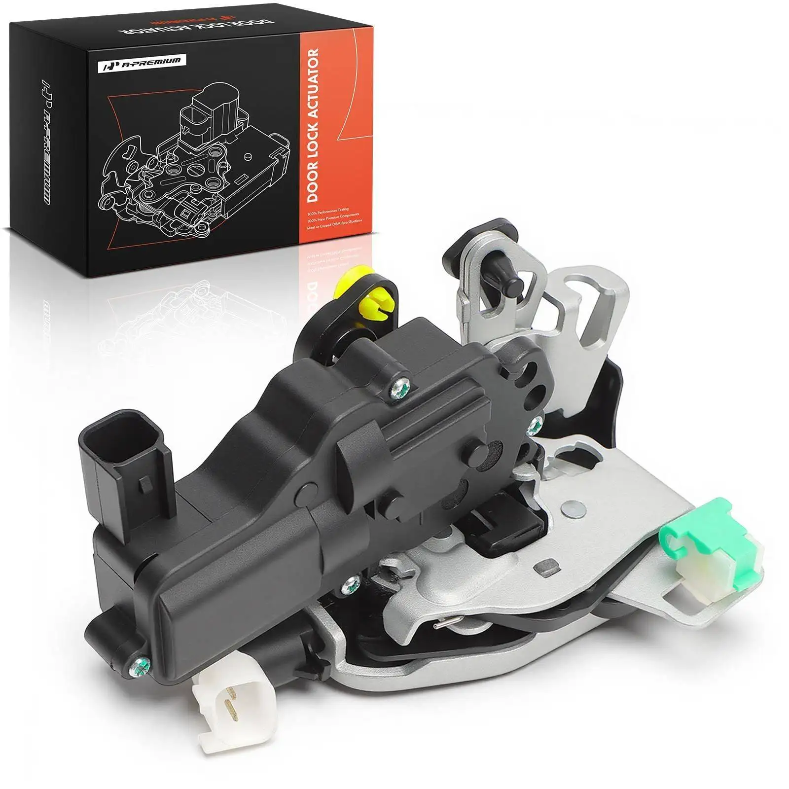 A-Premium Rear Left Door Lock Actuator for Ford F-150 2004-2008 F-150 Heritage 2004 Lincoln Mark LT 2006-2008