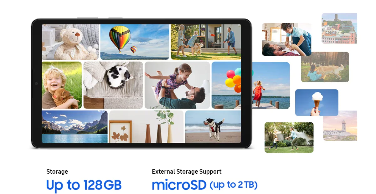 Samsung Galaxy Tab A11 WiFi Tablet SM-X133 Tab 4GB 64GB Tablet 8.7 inches Display 5100mAh Battery Octa-Core Processor 8MP Camera