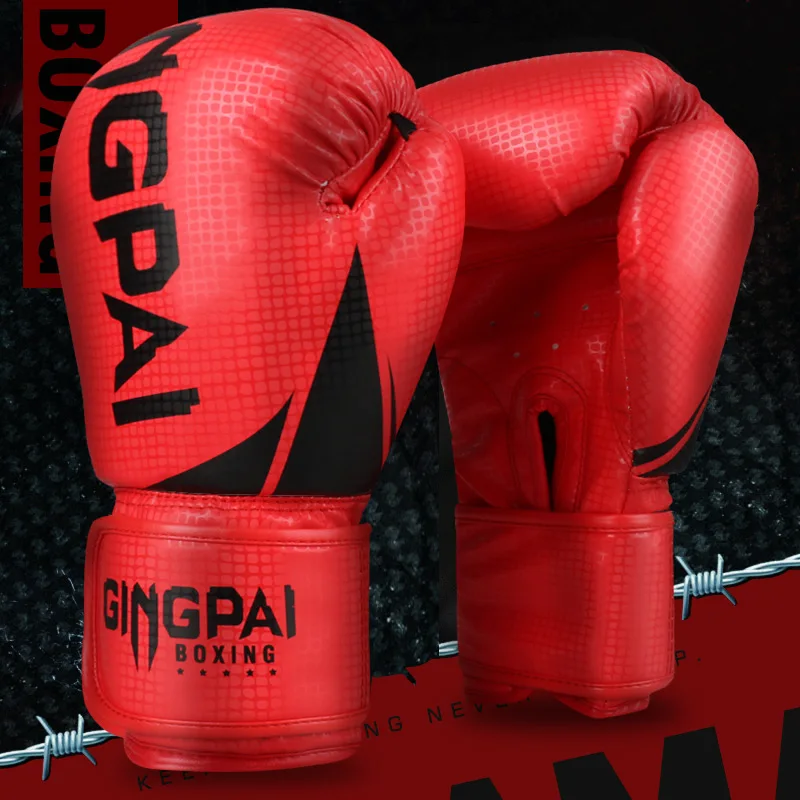 Adult Professional 12oz Boxing Training Gloves Pu Elastic Boxing Gloves Muay Thai Sanda Fighting Gloves For Men And Women image 4