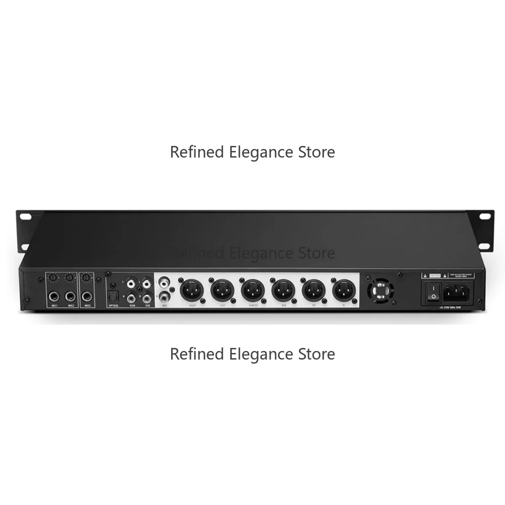 KX180 Professional-Grade 15-band PEQ and Compressor Digital Processor Digital Processor Designed for Karaoke Applications