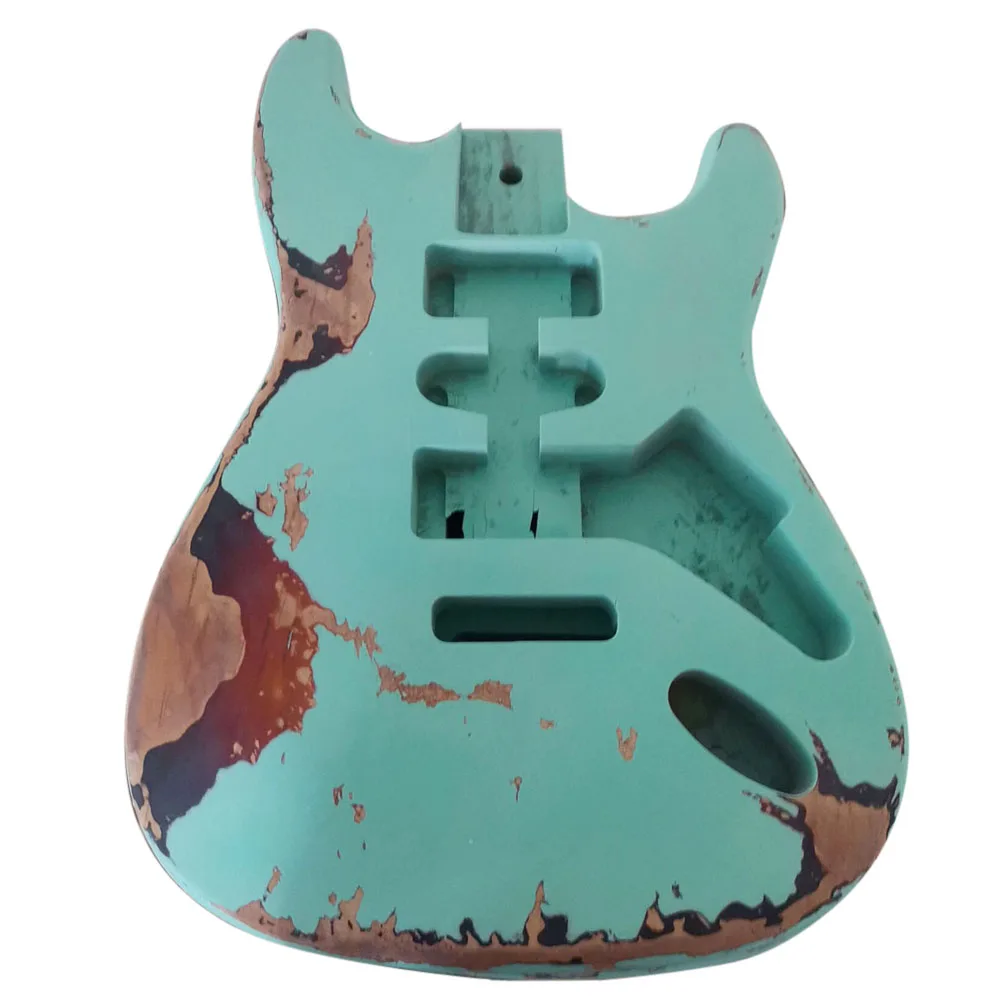 Heavy relic vintage ST electric guitar body kit DIY