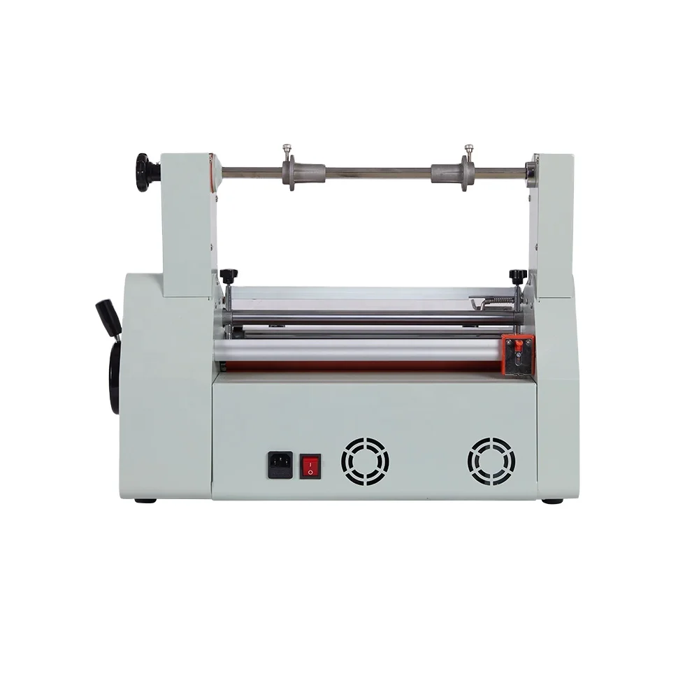

Gold Seller 340mm Laminating Machine semi Automatic Hot and Cold Film Laminator Application of China Professional FM360