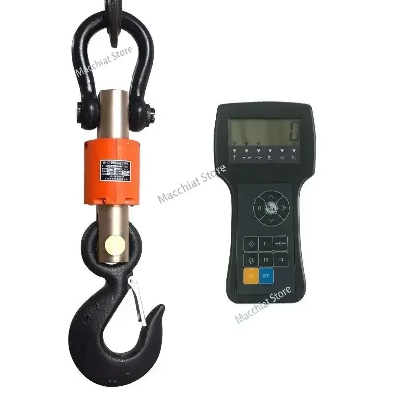 

3T/5T/10T weighing scale electronic crane wireless printing hook called driving tool