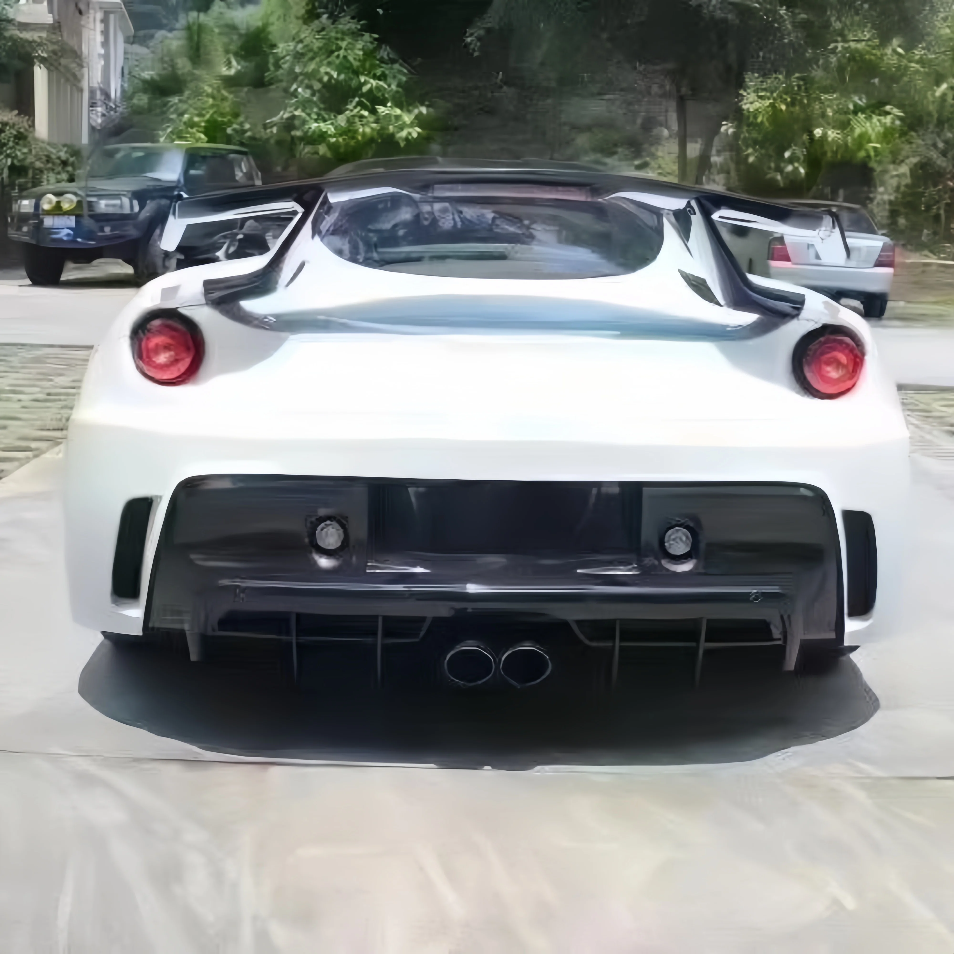 For 2011-2019 Lotus EVORA TRBT Modified GTE Large Envelope Carbon Fiber Rear Wing
