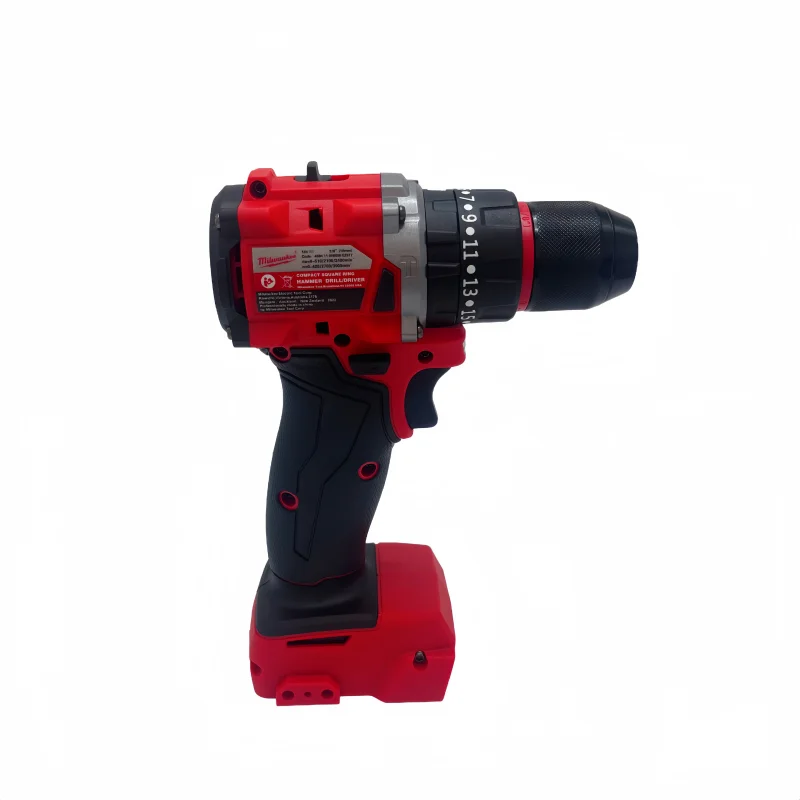 NOVÁ Malá elektrická vrtačka 150N.m bezkartáčová akumulátorová příklepová vrtačka pro dekorační tým používá 18V baterii Milwaukee s pinovým pohonem - náhled 5