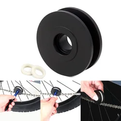 Bicycle Chain Keeper Holder MTB Road Bike Washing Cleaning Chain Fixer Tensioner Tool 12mm Thru Axle Chain Keeper Bike Accessory