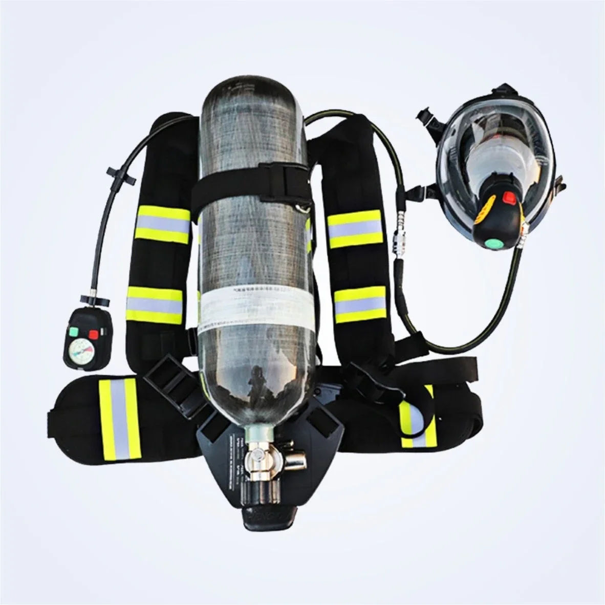 Positive pressure fire air respirator RHZK6.8/C cylinder carbon fiber gas cylinder mask