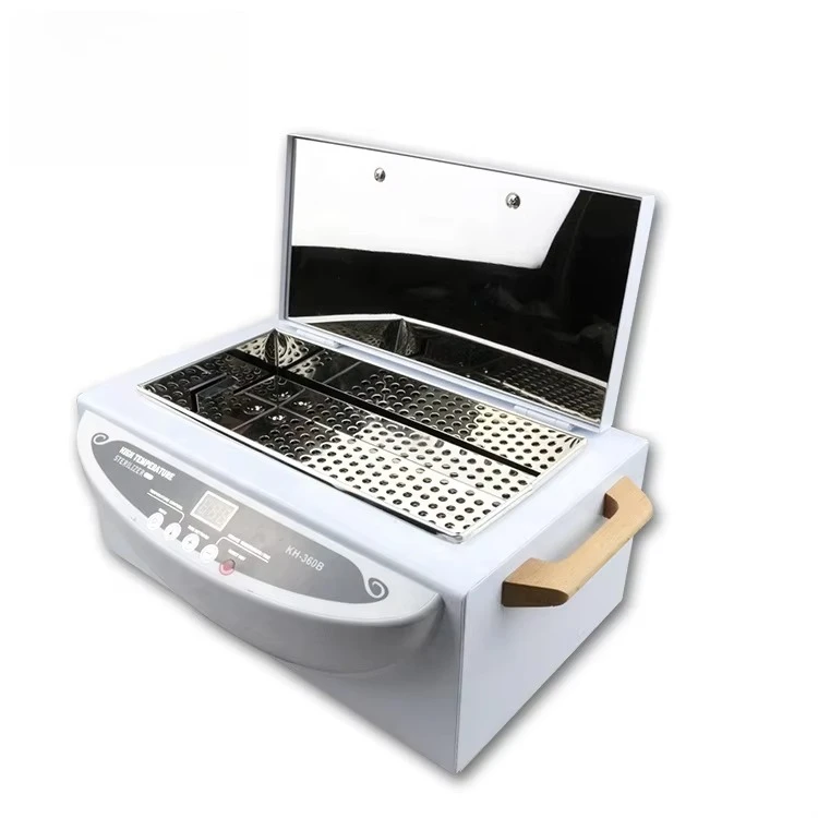 Autoclave de alta temperatura para tatuaje, herramienta portátil para uñas, esterilizador de calor seco para manicura para salón de uñas