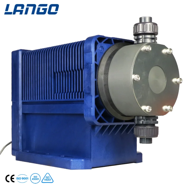 مضخة قياس الحجاب الحاجز الرقمية الذكية EX-D600C عالية الدقة مع شاشة LCD ورأس PVC لجرعات كيميائية دقيقة #6