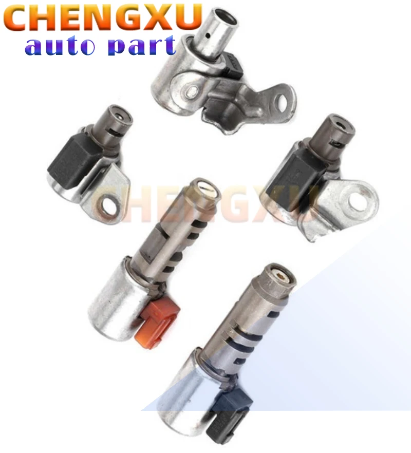 

5pcs U340E U341E U341F High Quality Automatic Transmission Solenoid Valve Kit Fit for 1999-UP Lexus Toyota Corolla S 1.8L