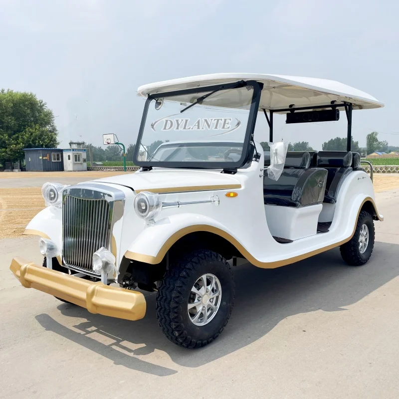 

Factory Supply Wholesale Customizable 5 8 11 14 Seats Fully Enclosed Vintage Classic Electric Retro Sedan Car