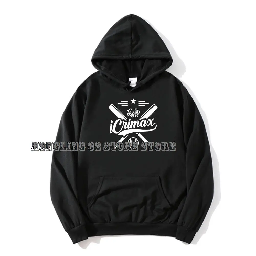 Hoodie Men Icrimax Merch Hoodie Sweatshirts Men women Pullovers Icrimax Logo Clothing y2k Boy Girls Kids Jackets Autumn Winter