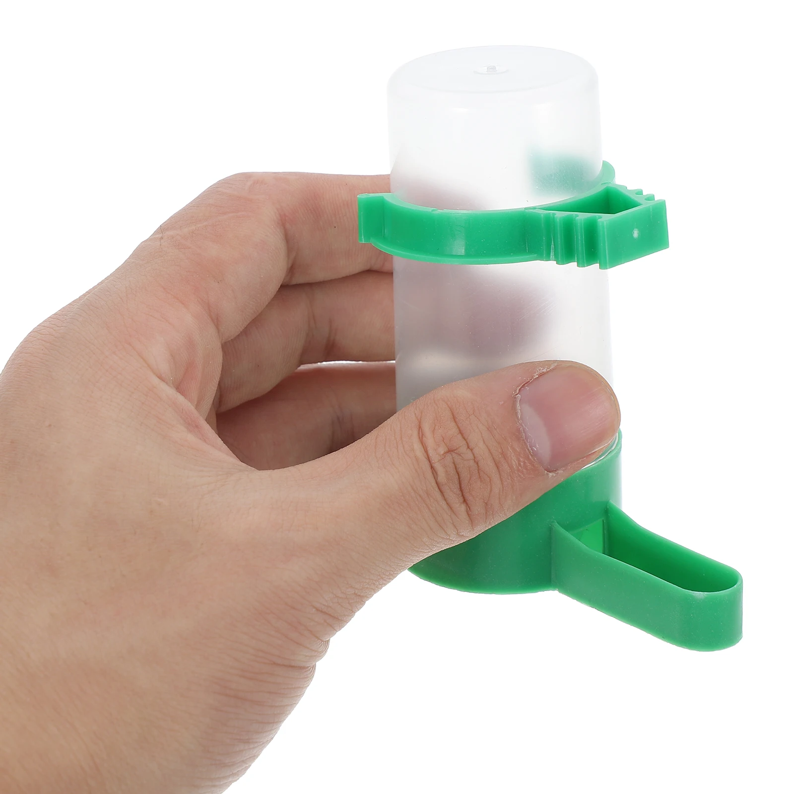 

5 Pcs Automatic Bird Water Dispenser Durable Abs Spillproof Cage Parrot Drinking Fountain Plastic Feeder Drinker Utensils