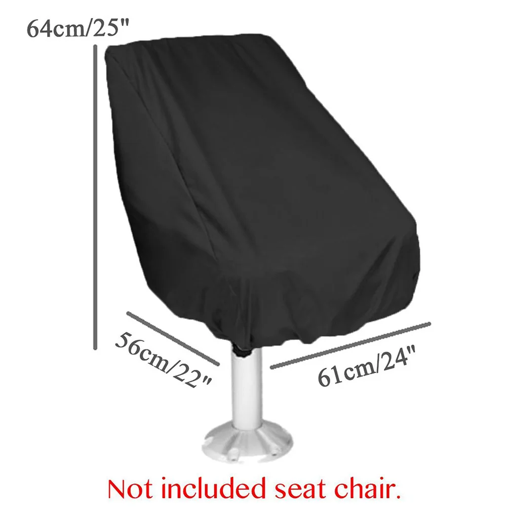 Outdoor Color Black Outdoor Foldable Seats Cover Boat Seats Protector Polyester Material Stable Characteristics Brand New