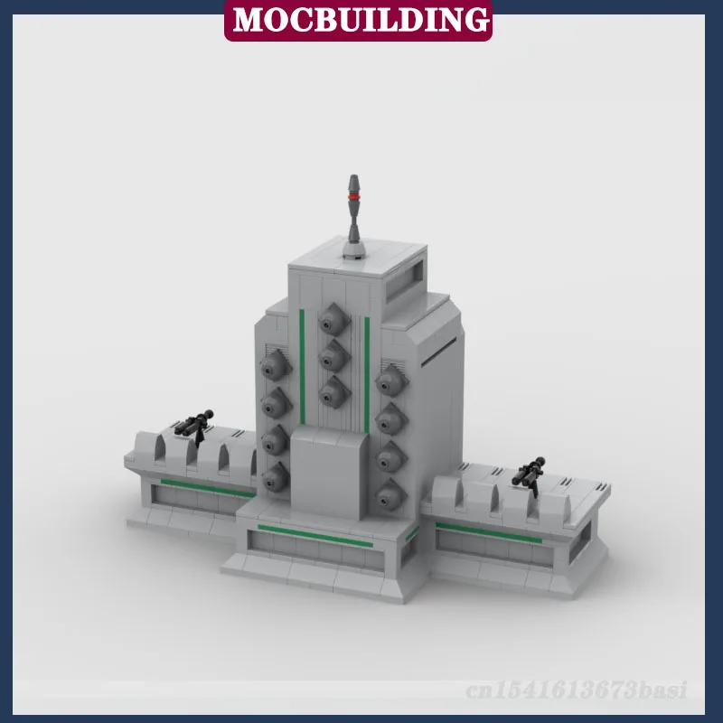 MOC Space Wars Modular Training House รุ่น Building Block Assembly ภายนอก Corridor System Collection Series ของเล่นของขวัญ