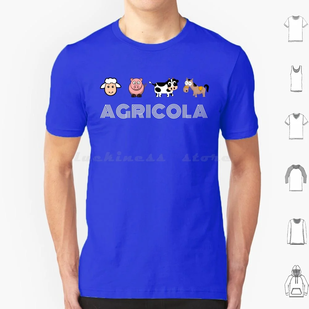 Board Game-Agricola T Shirt Cotton Men Women DIY Print Board Game Games Board Games Game Geek Gaming Board Boardgame Nerd Dnd