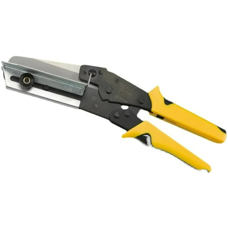 PVC cable tray scissors VSJ-110XC electrician assembly is adjustable, with a professional cutting angle of 45-90