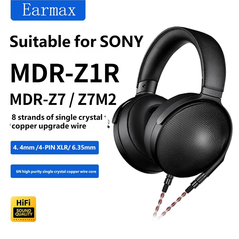 T1 2nd MDR-Z7 Z1R MOGAMI 2799 4.4mm5極 Headphone cable sony mdr z7-AliExpress