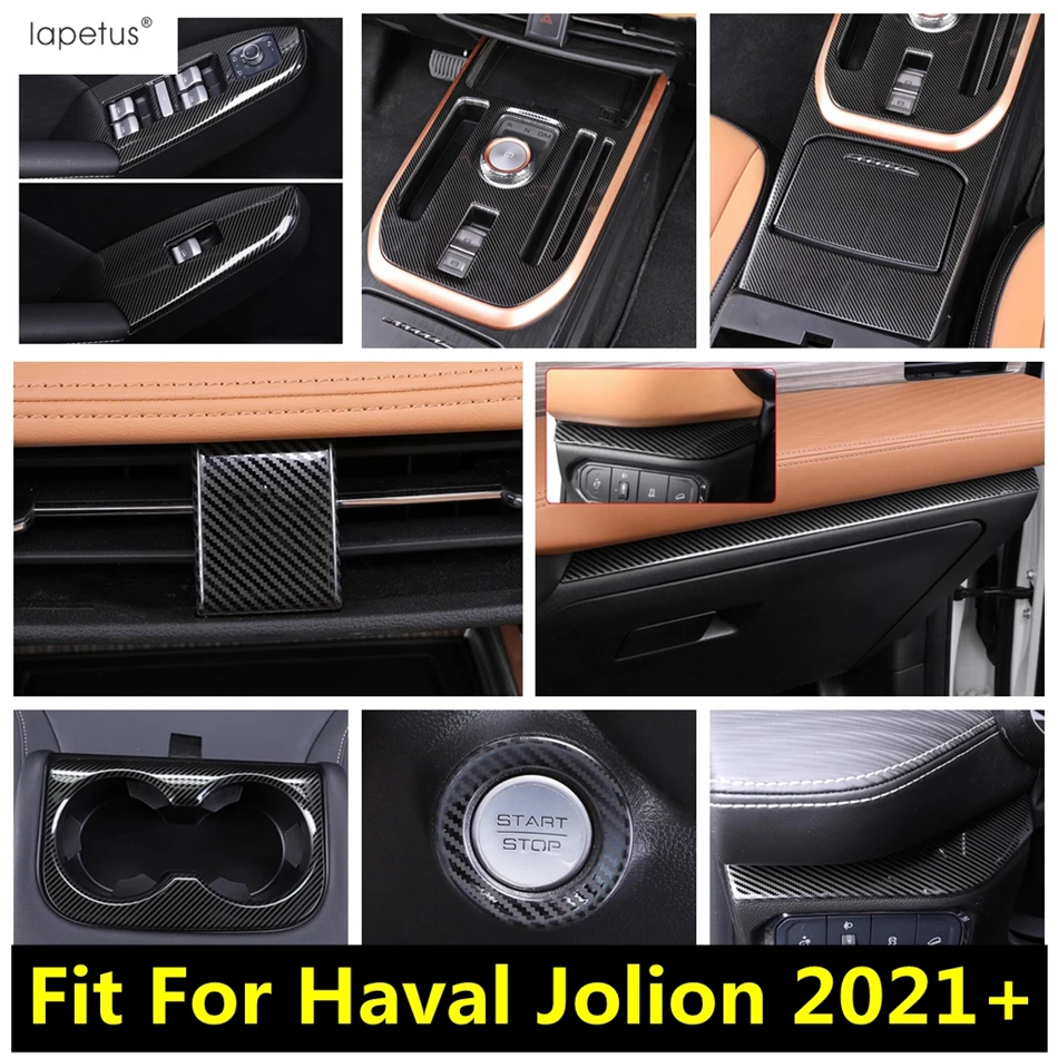 

Gear Shift Panel / Window Lift / Glove Box / Water Cup / Start Stop Cover Trim For Haval Jolion 2021 - 2024 Interior Accessories