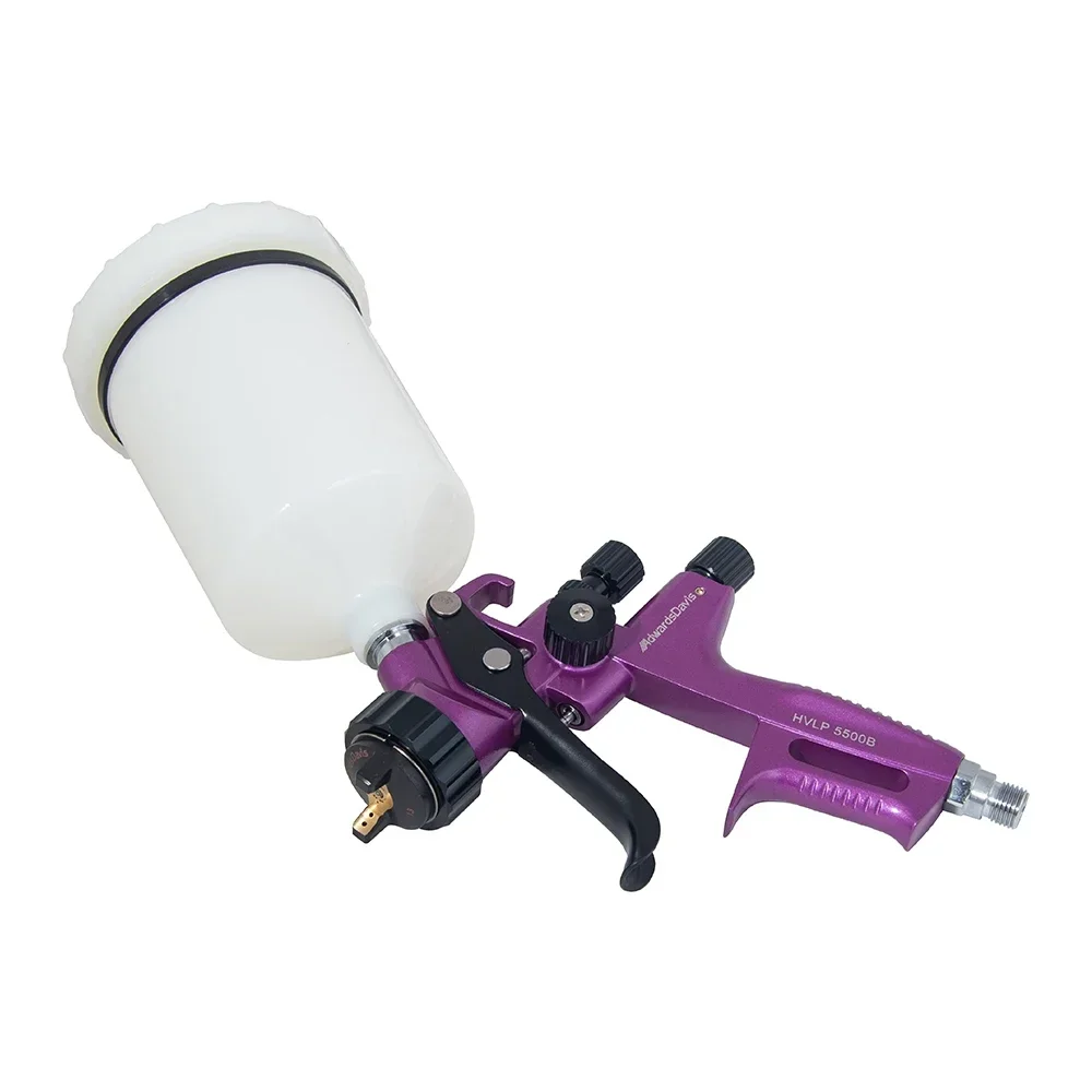 HVLP High Atomization Sheet Metal Car Furniture Maintenance Environmental Protection Low Pressure Manual Spray Gun 1.3 Cup 600ml