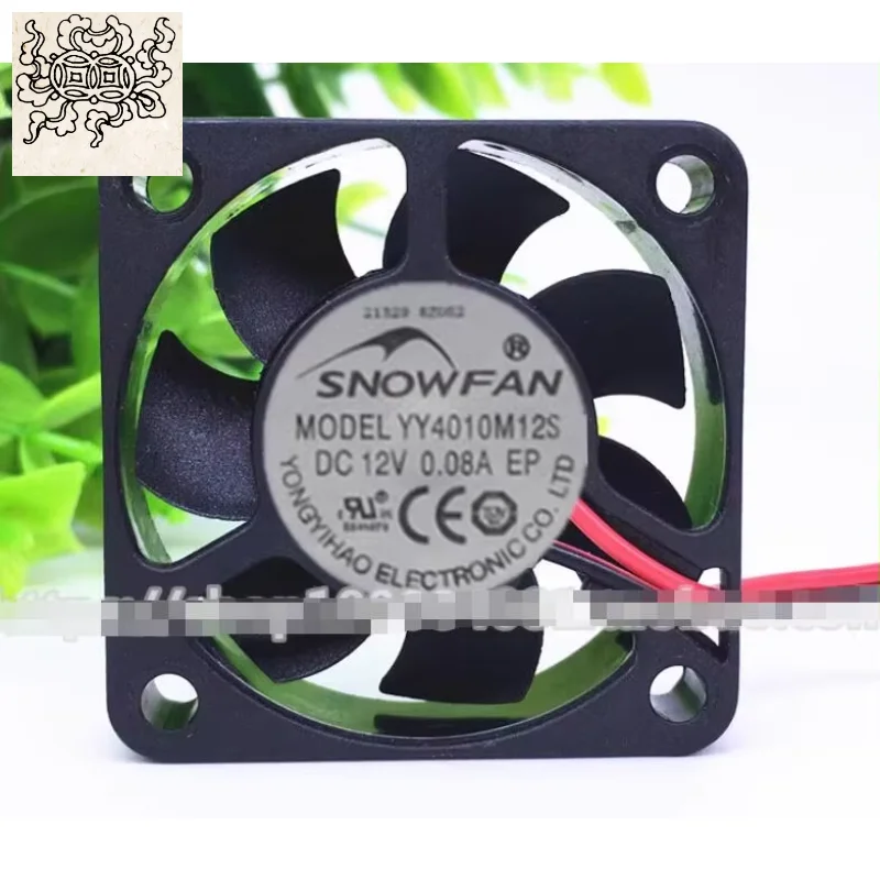 

Ltsf For SNOWFAN YY4010M12S DC 12V 0.08A 40x40x10mm 2-Wire