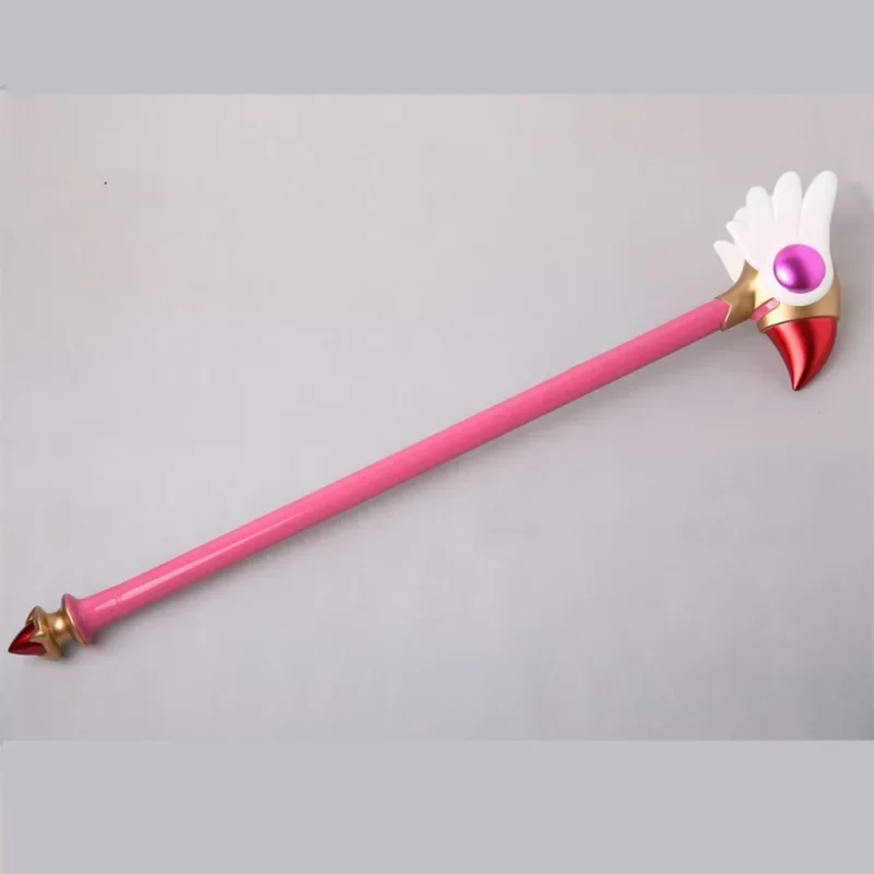 Athemis The Magic Card Girl Sakura Bird Head Staff Cardcaptor Sakura Magic Wand High Quality Same As Original Character