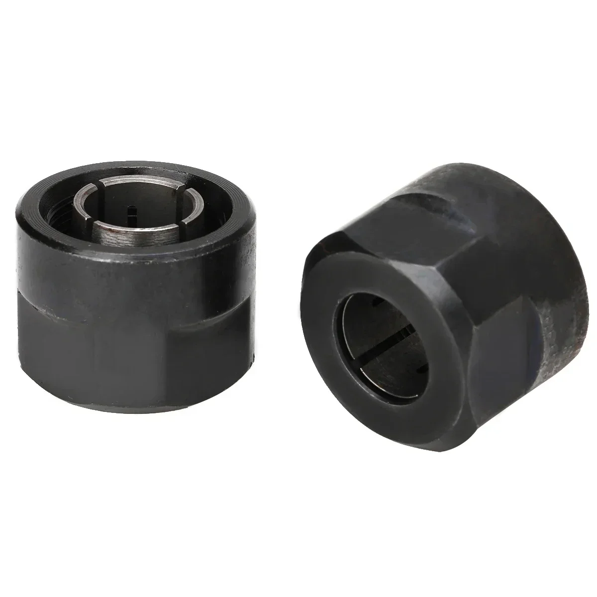2 pezzi di chuck 1/2 foro interno 12.7mm durevole router chuck, M1R-FF-12 pinza mandrino manicotto dado