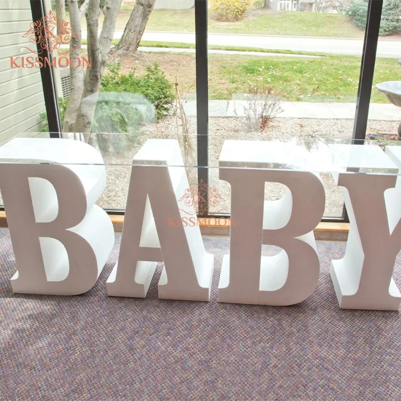 custom.Hot Sale Modern Iron Letter Hotel Wedding Event Table with Tempered Glass Hotel Decoration