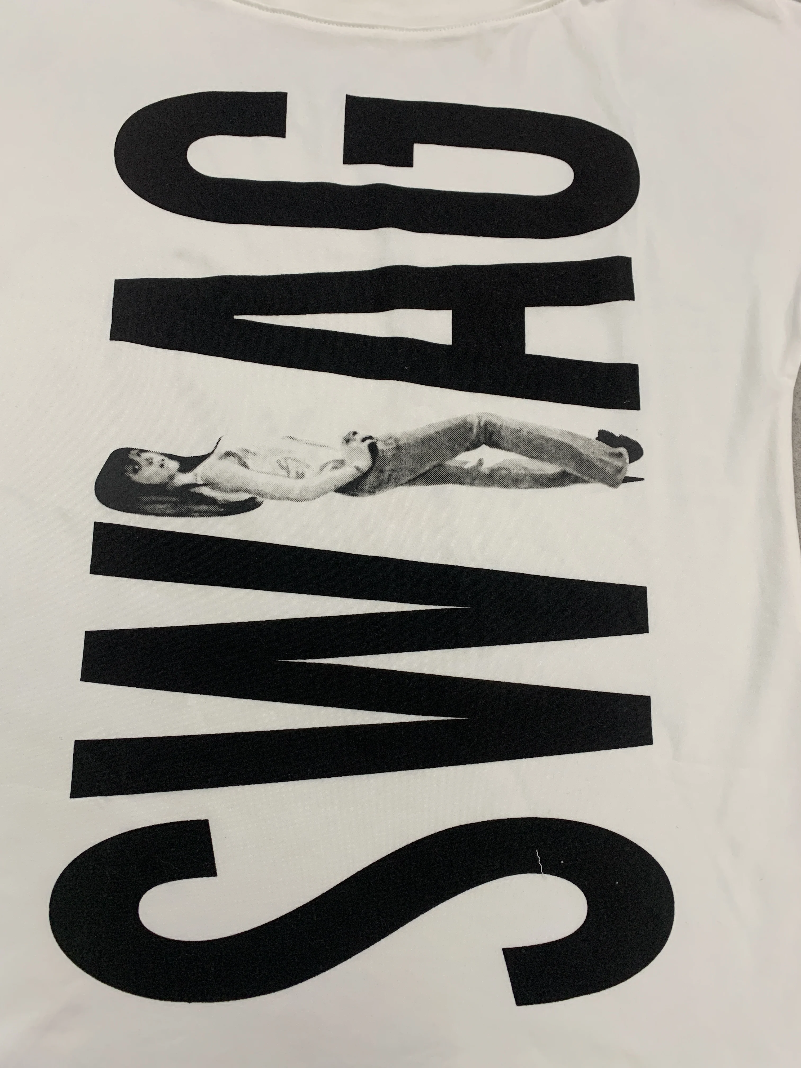 Damen Off-Shoulder Kurzarm-T-Shirt mit Retro-Print, Y2K-Grunge-Street-Dekoration und lässigem Sommermuster-T-Shirt – Detail 3