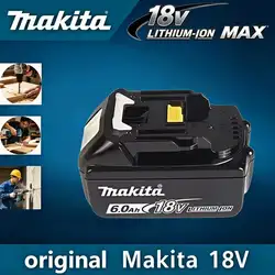 Brand New Stock Makita 18V Battery, 6.0Ah Rechargeable Power Tool Battery Replacement for LXT BL1830 BL1840 BL1850 BL1860B