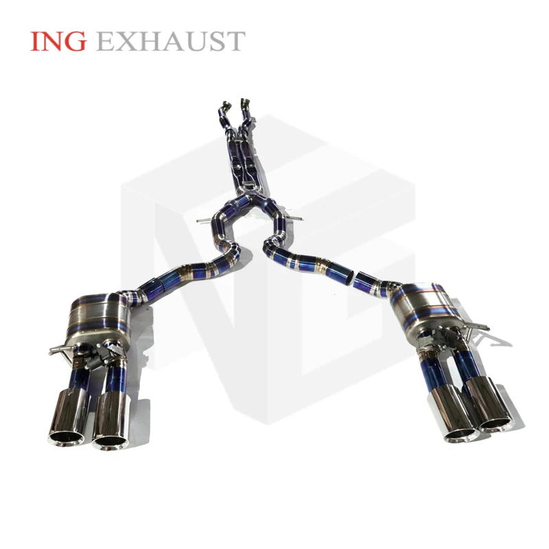 

ING Electric Valve Sedan Exhaust Titanium Alloy Catback for Porsche Panamera 971 2.9t vi 20 up Performance Muffler System