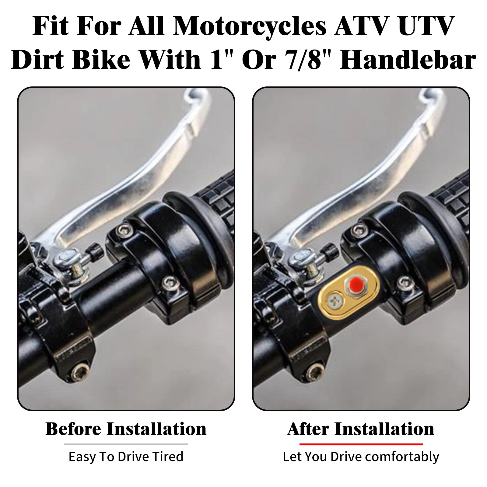 Universal Motorcycle 7/8