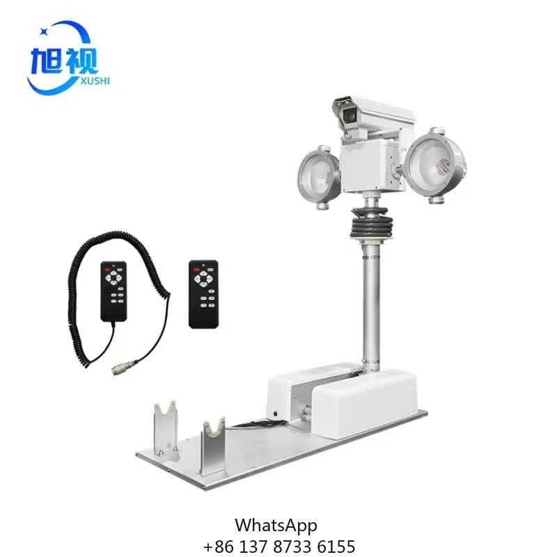 Led Tower Light Lamp 100w Trailer Powerful Mobile Lighting Tower Towable 5000w Portable Mine Spec 500w 6kw