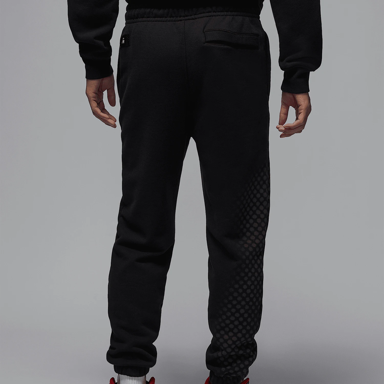 Nike genuine JORDAN men's knitted ankle tied basketball sports pants HQ8828-010
