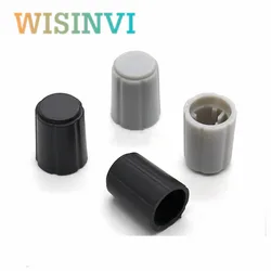 10PCS 11.5X15mm 11.5*15mm half shaft plastic knob potentiometer rotary encoder volume switch knob suitable for D axis 6MM
