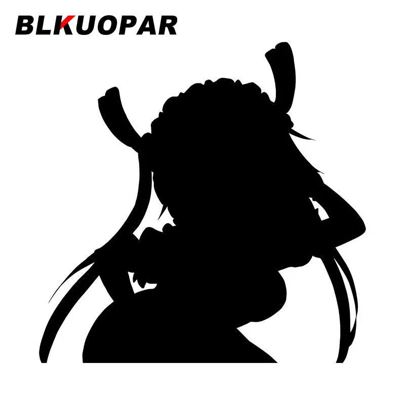 BLKUOPAR Miss Kobayashi's Dragon Maid Car Sticker Anime Personality Decal Waterproof Bumper Windows Decoration Car Goods