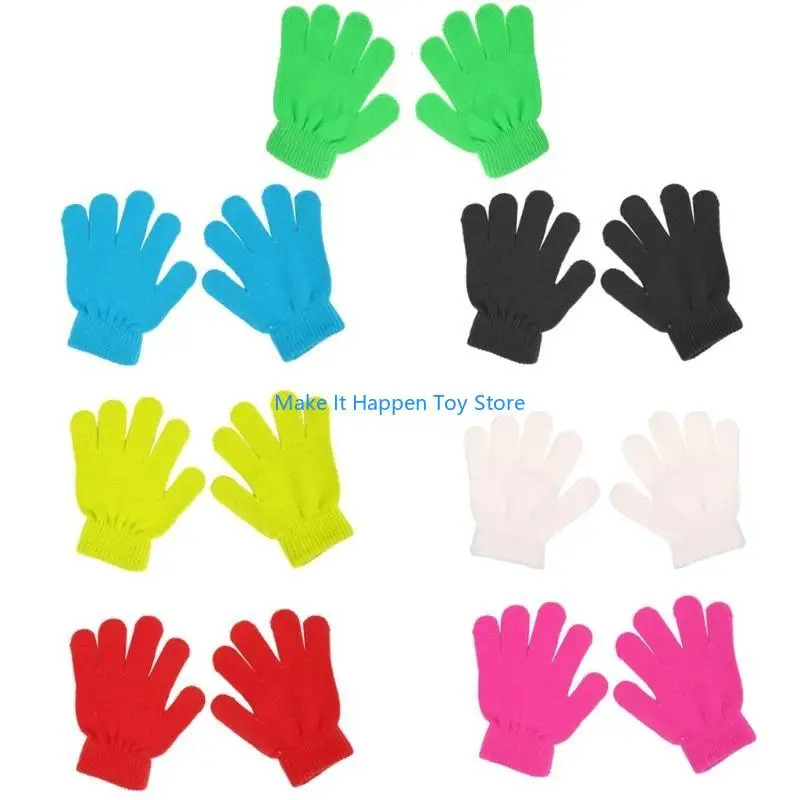 

28EC Winter Mittens Gloves for Baby Kids Toddler Newborn Infant Full Fingers Design