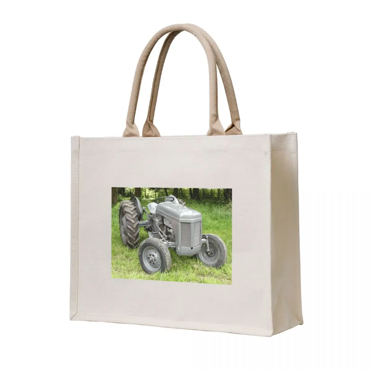 

A Vintage Ferguson Tractor Tote Bag Shopper handbag foldable reusable bag Women's shopping bag