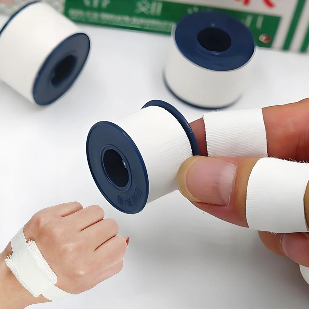 10/20 Roll Pressure Sensitive Adhesive Tape First Aid Hemostatic Adhesive Tape Medical Emergency Kit Styptic Bandage