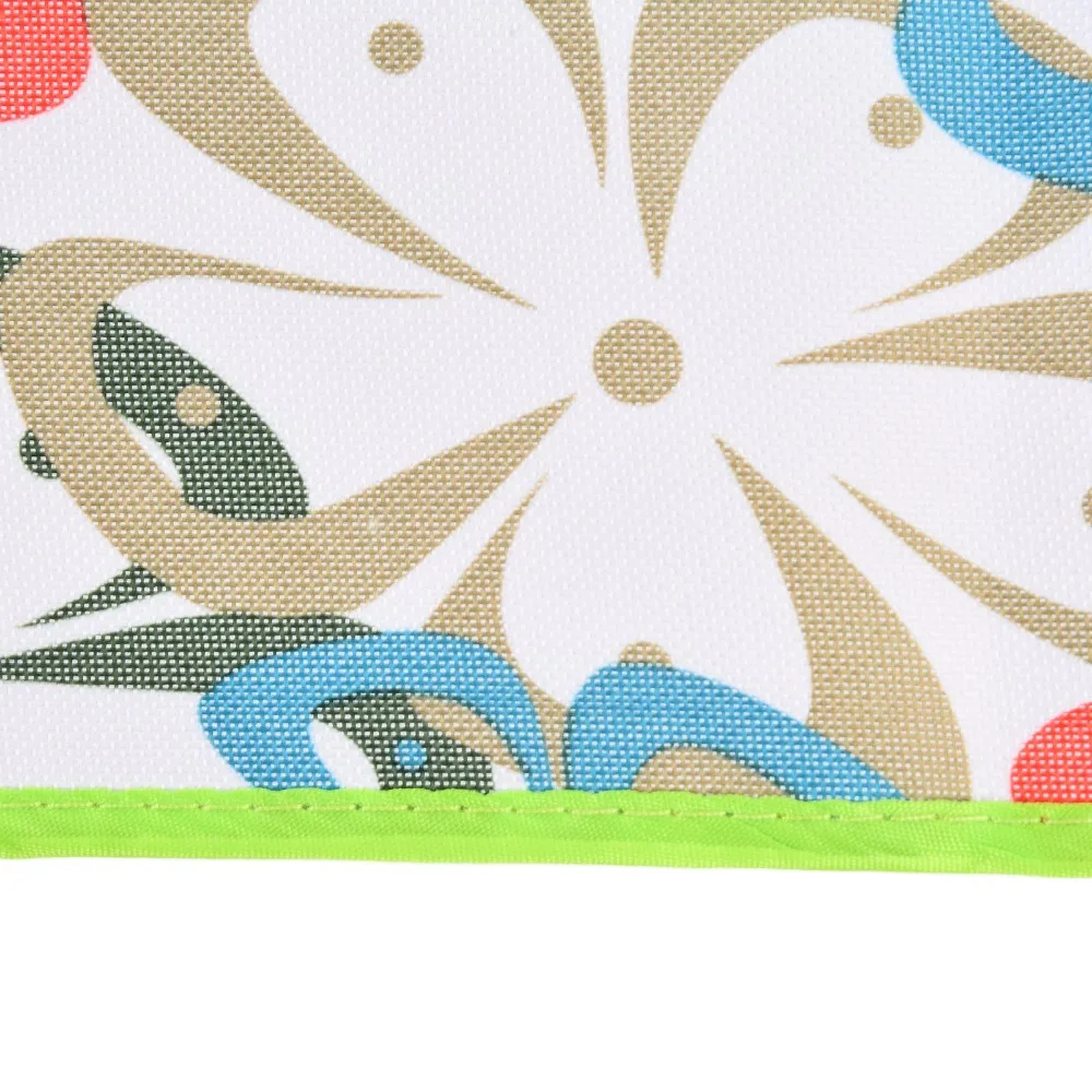 Floral 600D Oxford Cloth Picnic Blanket Large Waterproof Outdoor Mat Pink Sandproof Beach Blanket For Outdoor