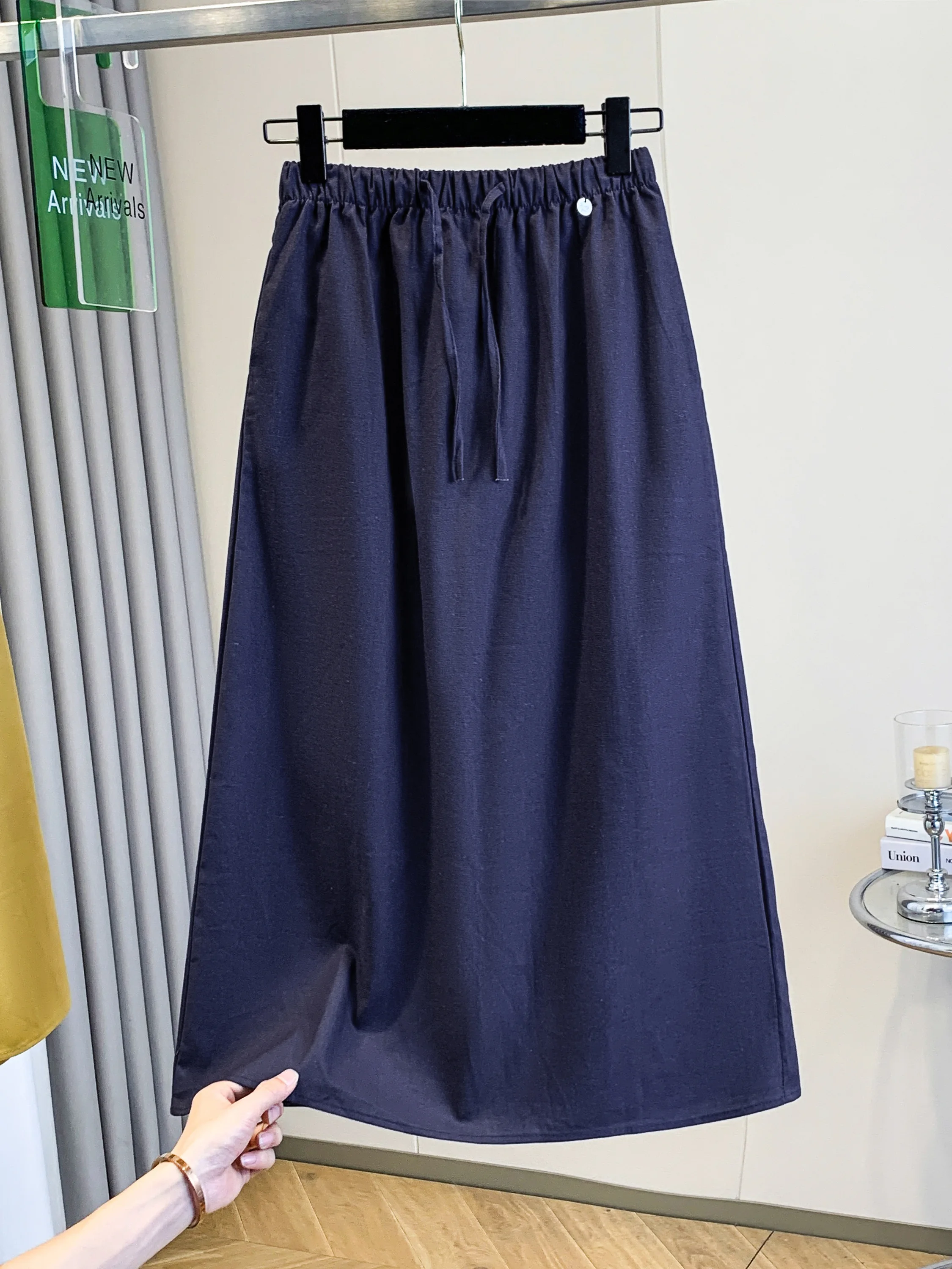 Loose A-Line Midi Skirt Women' - đánh giá và giá A-Line Skirt Midi