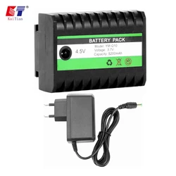 Batteria Kaitian Batteria al litio ricaricabile da 5200 mAh per livello laser a croce Linea laser autolivellante verde 4D verticale e orizzontale